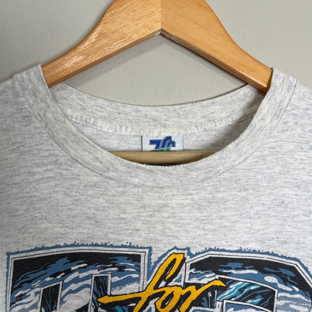 Vintage JSC sportswear inc. Tracy Murry Fan Club gray t-shirt men's XL - Picture 10 of 10